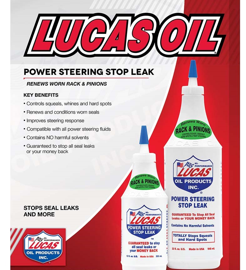 Power Steering Stop Leak - LUCAS OIL - Qatar
